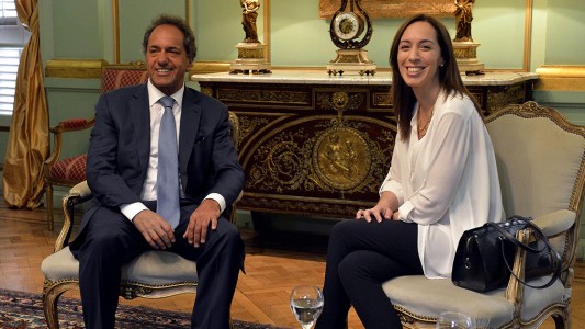 Vidal y Scioli ya están reunidos para iniciar la transición bonaerense