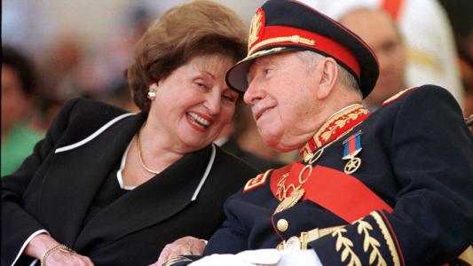 A los 99 años, murió la viuda del dictador chileno Augusto Pinochet