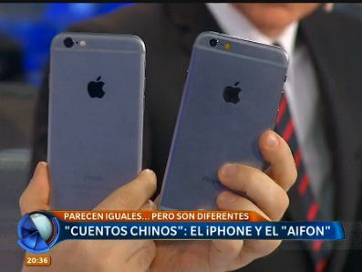 El Iphone contra el Aifon ¿cuál es el trucho?