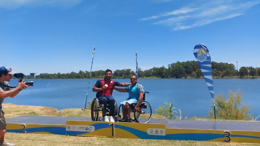 En su primer Sudamericano de Paracanotaje, se trajo el bronce de Uruguay