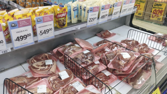 Empiezan a regir los precios de cortes de carne acordados por el Gobierno para las Fiestas