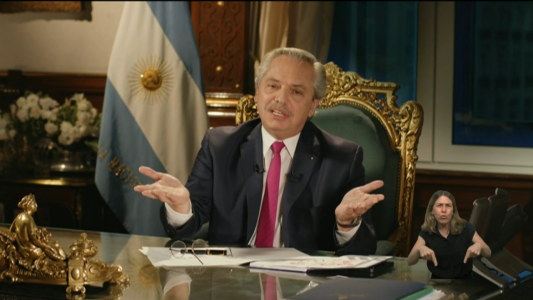 El saludo navideño de Alberto: "Que 2022 sea el de los grandes acuerdos"