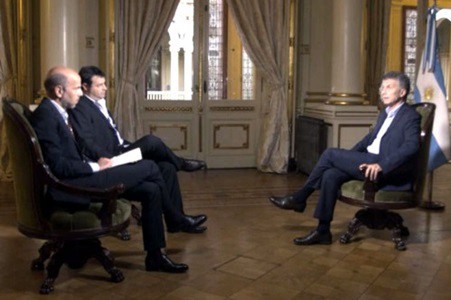 Macri con periodistas franceses: habló sobre todos los temas