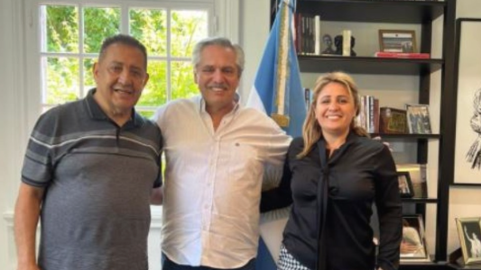 Alberto Fernández recibió en Olivos a D'Elia