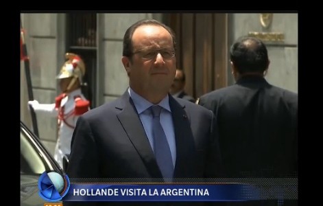 Hollande: "Apoyamos a Argentina para lograr una solución de la cuestión central de la deuda"