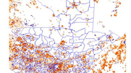 Así se ve la pobreza desde un satélite