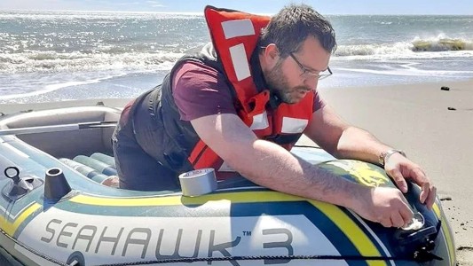 Salió a probar un bote y desapareció en el mar en Tierra del Fuego: investigan a la esposa