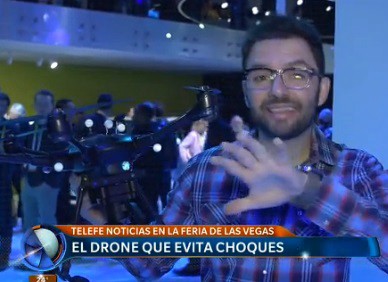 El drone que evita choques