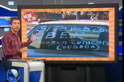 Uber, en el meme del día