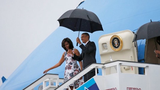 Barack Obama inicia su histórica visita a Cuba