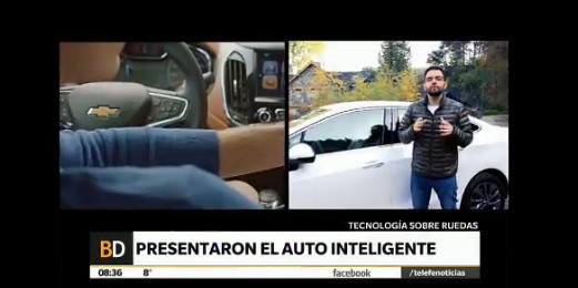 Presentaron el auto inteligente