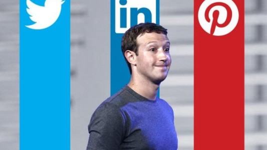 Hackearon las cuentas de Mark Zuckerberg en Twitter, Linkedin y Pinterest
