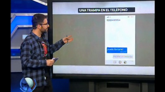 Una trampa en el teléfono
