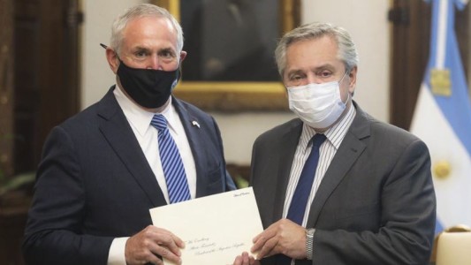 Alberto Fernández recibió al nuevo embajador de Estados Unidos en medio de las negociaciones con el FMI