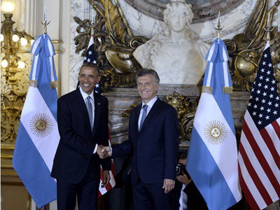 Obama no descartó un acuerdo de libre comercio y Macri habló de consolidar primero el Mercosur