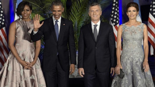 Macri a Obama en la cena del CCK: "Su visita ocurre en el momento perfecto"
