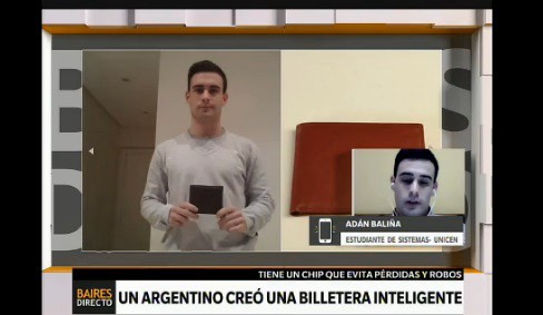 Un argentino creó una billetera inteligente