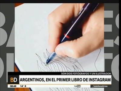 Tres argentinos en el primer libro de Instagram
