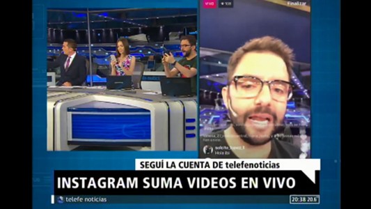 Instagram suma videos en vivo