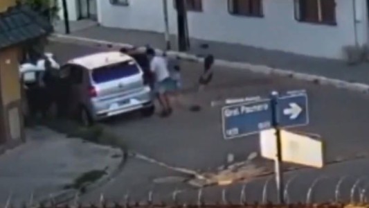 Brutal ataque piraña: dos niños quedaron presos del pánico en medio de la calle - #REC