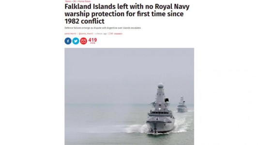 Misiles en Malvinas: "La amenaza"