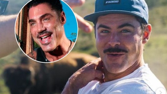 Estallaron los memes por el parecido entre Zac Efron y Ricardo Fort tras sus nuevas cirugías