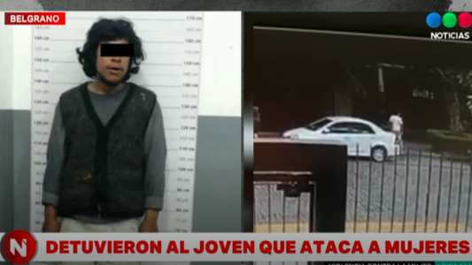 Detuvieron al joven que atacaba mujeres en Belgrano