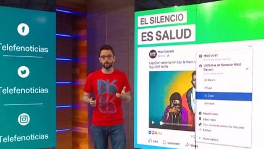 La nueva opción de Facebook: "silenciar" amigos temporalmente
