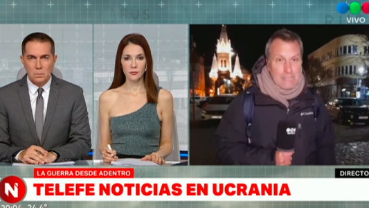 "Odisea Ucrania": así llegó el equipo de Telefe Noticias al país en guerra con Rusia