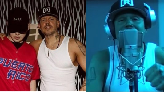 Video: así fue la sesión de Bizarrap junto a Residente, con duros mensajes contra J Balvin