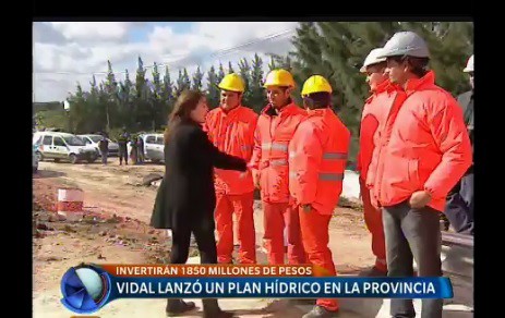 Vidal anunció el Plan Hídrico bonaerense con inversiones por 15.000 millones de pesos