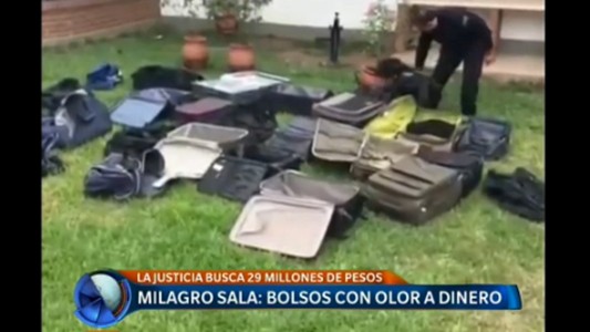 Milagro Sala: bolsos con olor a dinero
