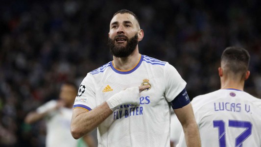 Con un Benzema intratable, Real Madrid le ganó al PSG y lo eliminó de la Champions League
