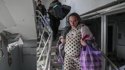 Marianna, la embarazada de la impactante foto en el hospital bombardeado de Mariupol, dio a luz a una nena