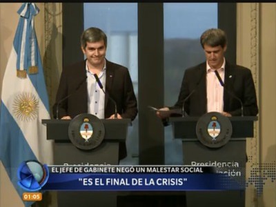 El gobierno nacional anuncia inversiones y reducción de la inflación