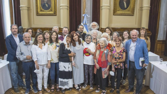 A días del 24 de Marzo, Cristina Kirchner recibió a organismos de Derechos Humanos