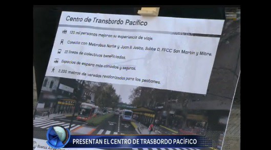 Horacio Rodríguez Larreta presentó la obra del Centro de Trasbordo Pacífico