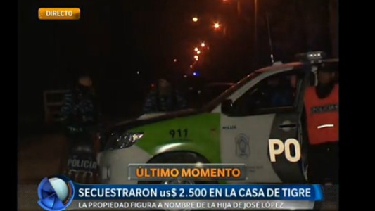 Caso López: secuestraron más dólares en la casa de Tigre