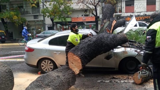 Alerta por un ciclón en la Provincia que también se sentirá en la Ciudad