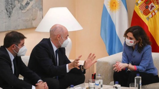Horacio Rodríguez Larreta se reunió con Isabel Díaz Ayuso en Madrid