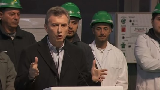 Macri: "Las buenas noticias empiezan a llegar"