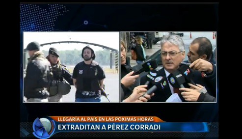 Es inminente la llegada de Pérez Corradi al país
