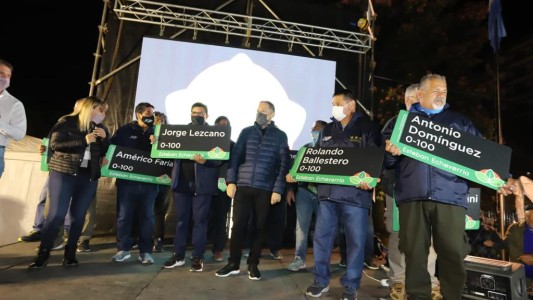 Emotivo homenaje a ex combatientes de Malvinas en Esteban Echeverría