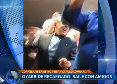 Oyarbide recargado: baile con amigos