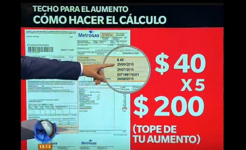 Infografía: cómo se calcula el tope de aumento en tarifas y qué hace con las facturas