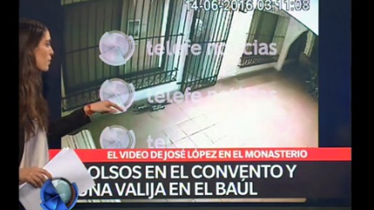 El video de López en el convento y las incógnitas