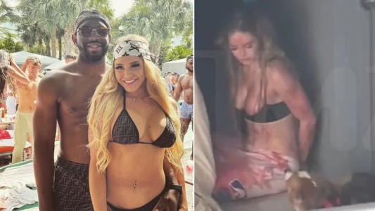 Cubierta en sangre, detuvieron a estrella de OnlyFans tras la muerte a puñaladas de su novio