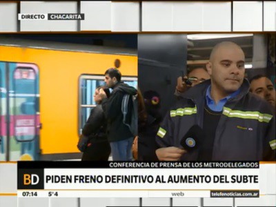 Los metrodelegados piden el freno al aumento diciendo que defienden a los usuarios
