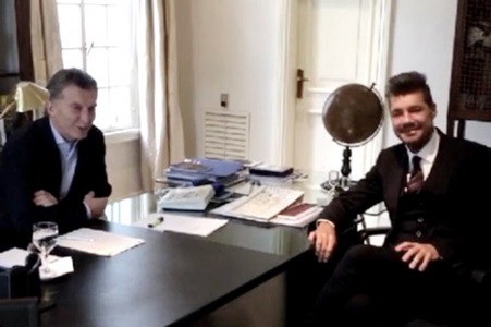 Macri se reunió con Tinelli en Olivos para acabar con la polémica