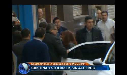 Cristina y Stolbizer ratificaron sus posturas y no hubo reunión "cara a cara"